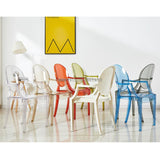 Acrylic dining chairs