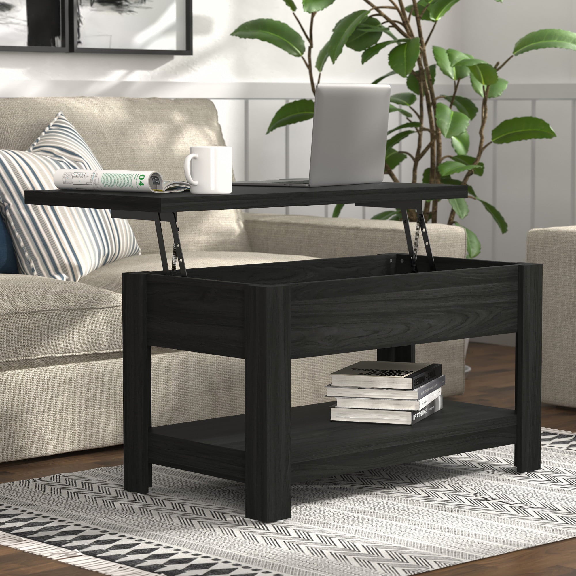 coffee table with storage