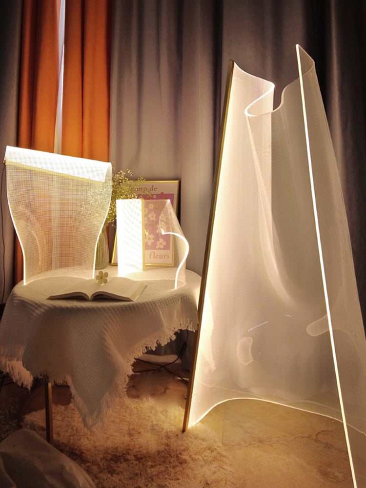 Modern LED table lamp