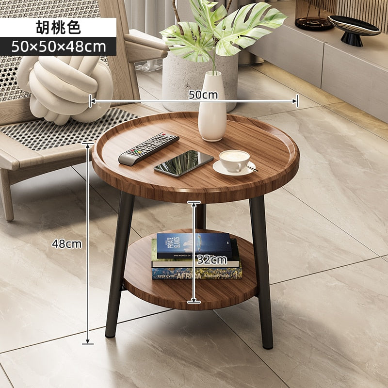 Round coffee table