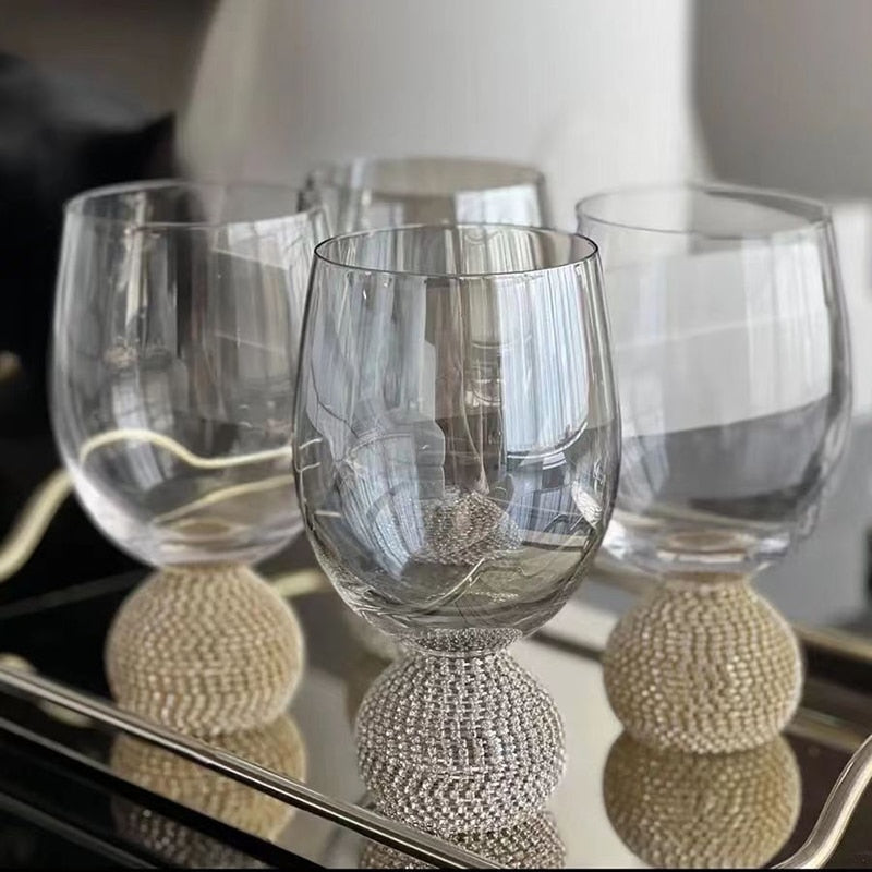 beer glasses with stems