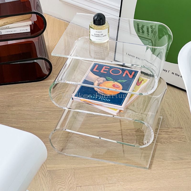 acrylic side table