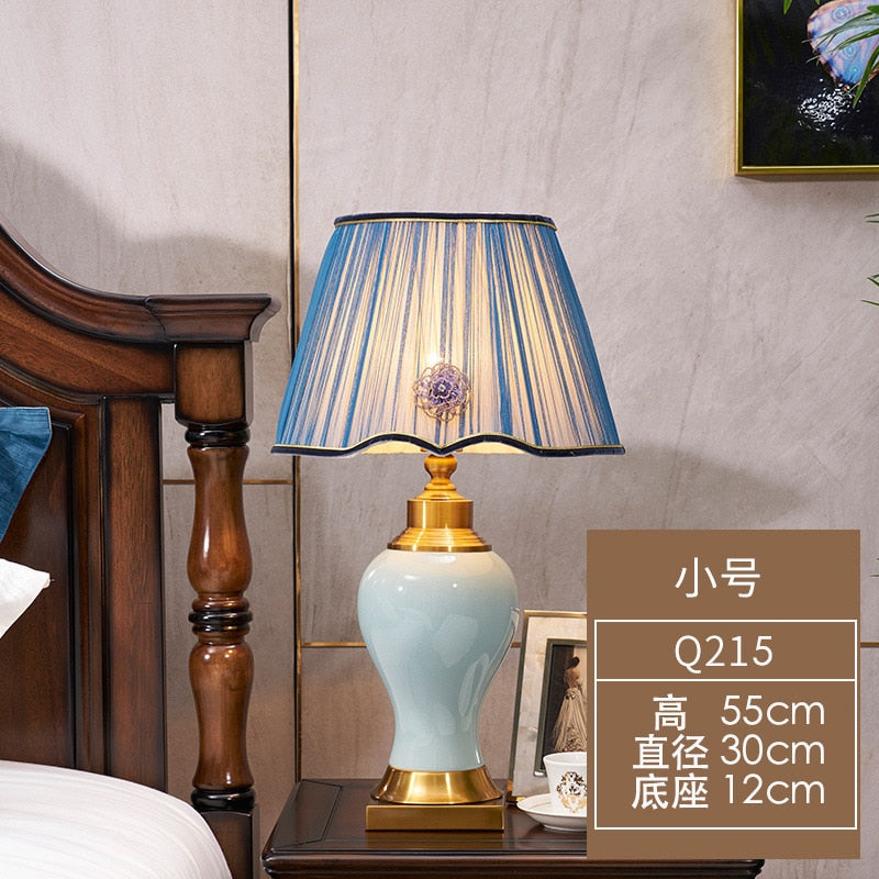 Ceramic lamps for living room