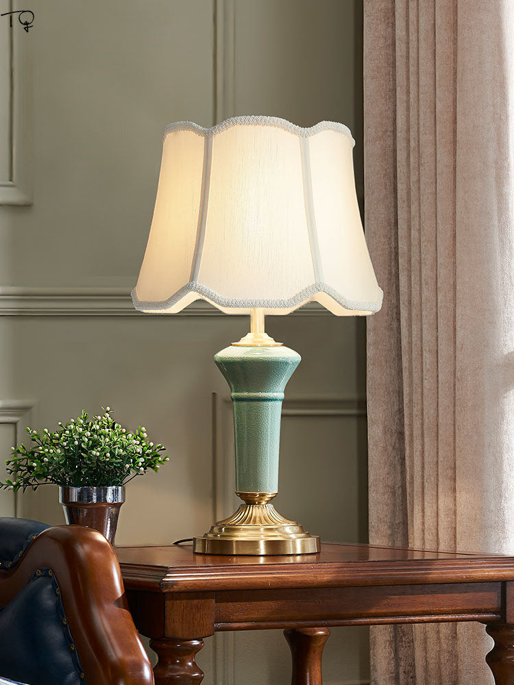 Vintage ceramic table lamps