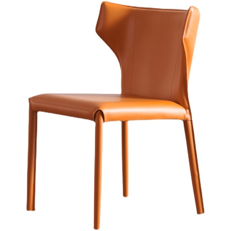 Leather dining chairs