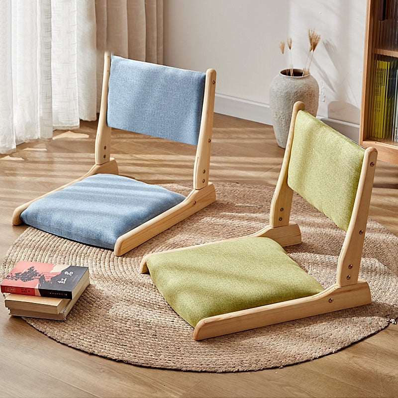 Japanese floor chair online with back