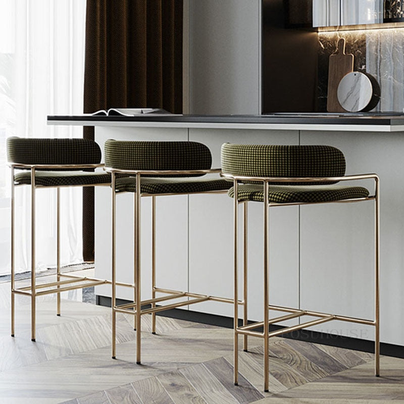 Kitchen bar stools with backs