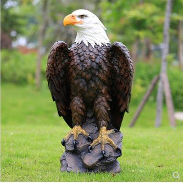 eagle statues for outside 
