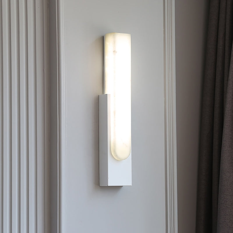 Marble wall light