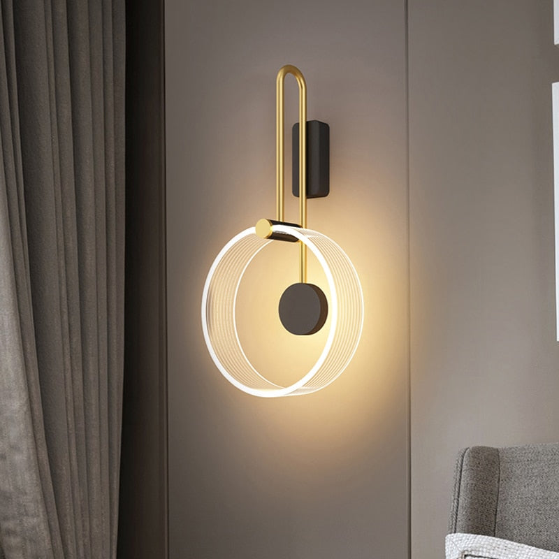 ring shape wall light