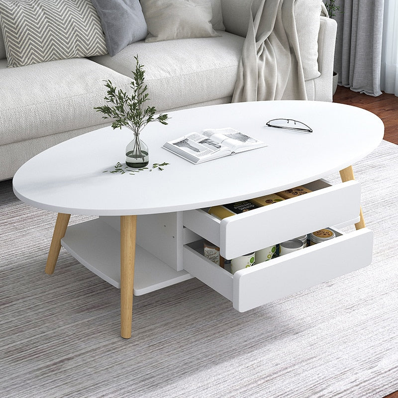 coffee table with drawers