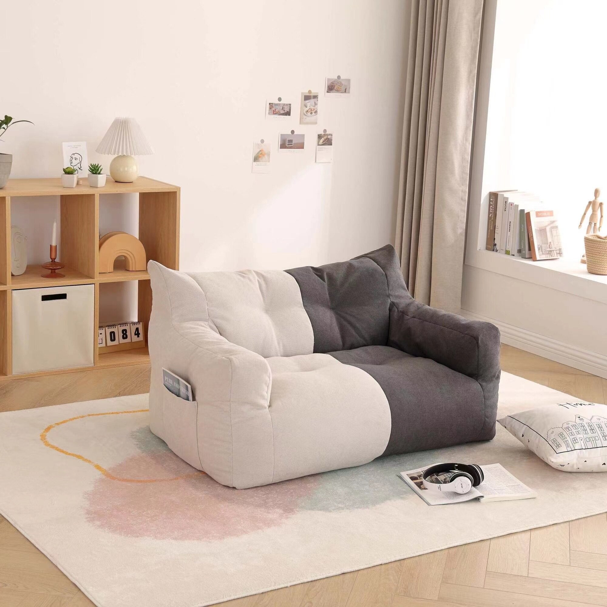 Large bean bag sofa