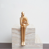 Golden Man Sculpture