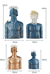 Portrait Bust Figurines