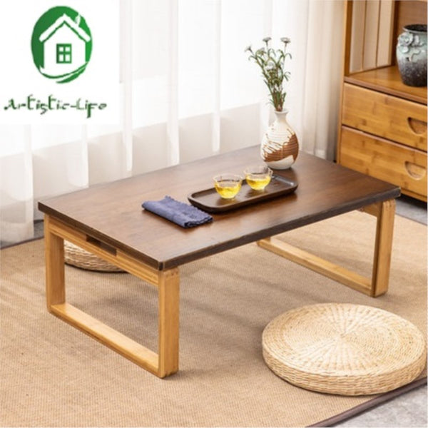 wooden folding table