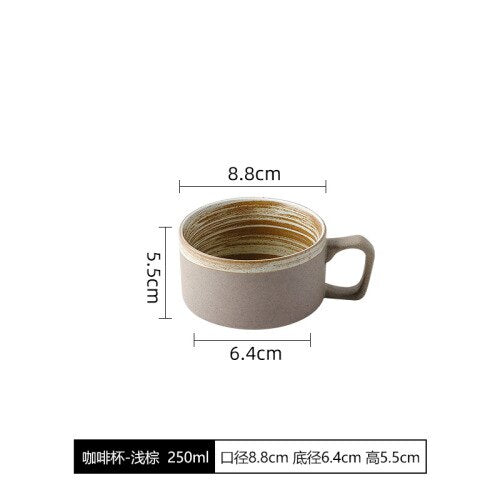 gray mug for coffee