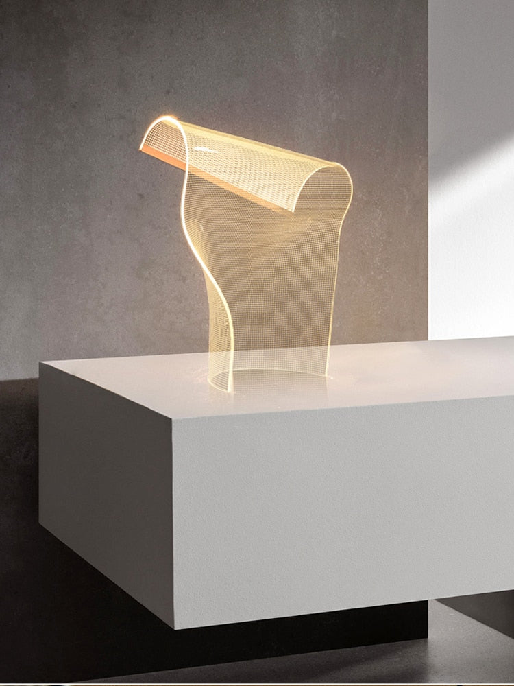 Modern LED table lamp