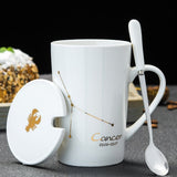 Cancer white design mugs for coffee