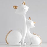 Love Cat Figurines