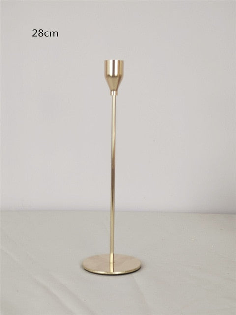 Golden Candle Holder