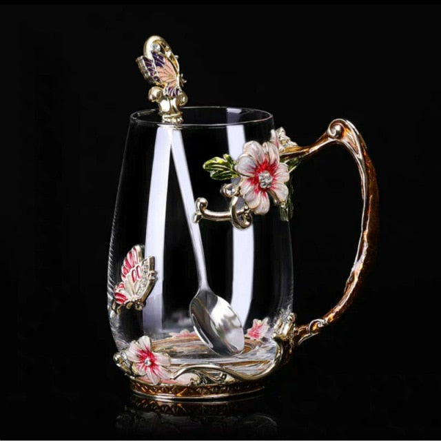 decorative glass jug