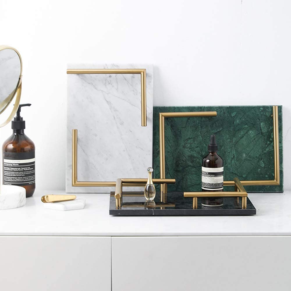 marble drinks tray