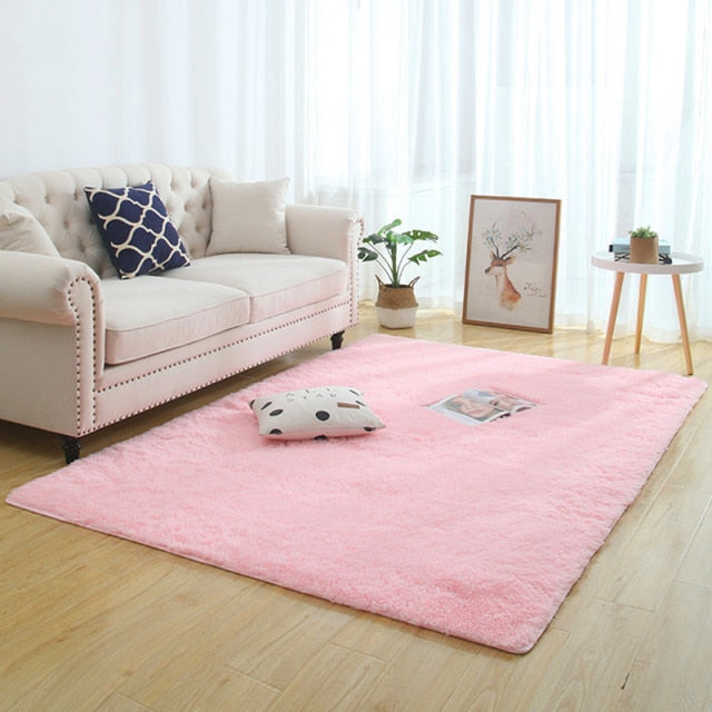 Silky Fluffy Carpet