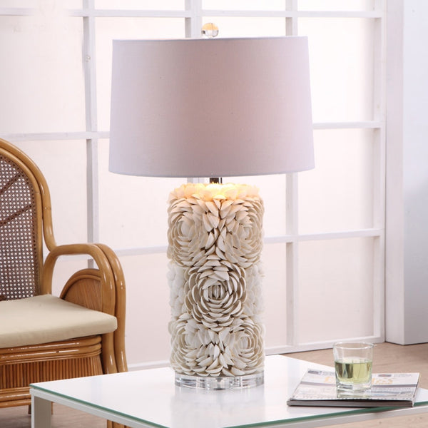 Shell table lamp