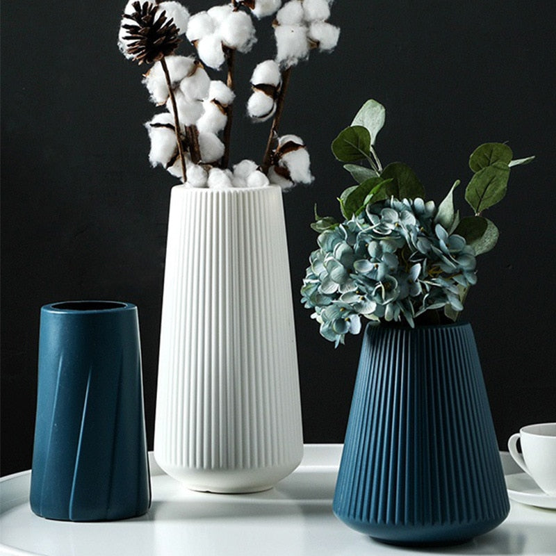 Flower Arrangement Plastic Vase