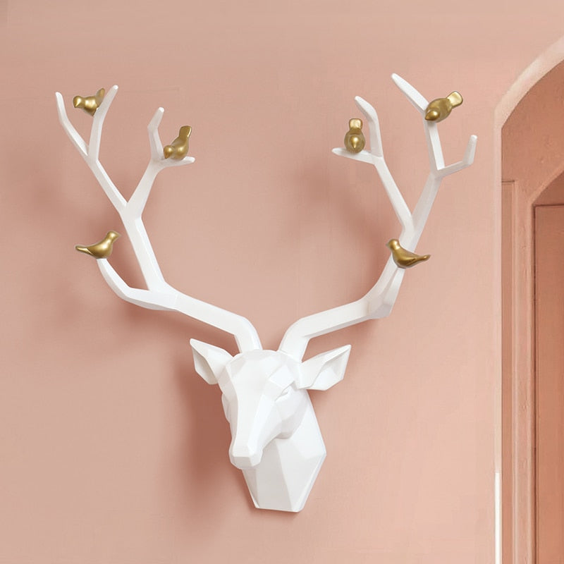 Deer Head Statue