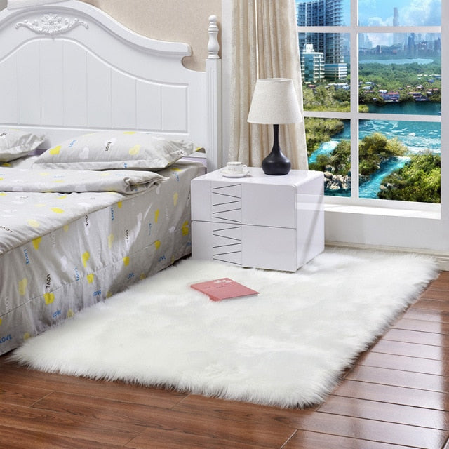 Soft rugs for bedroom