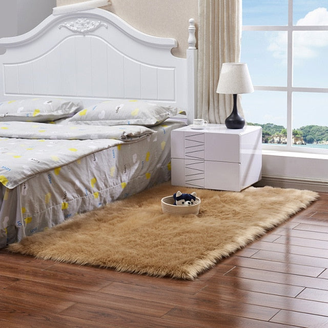 Soft rugs for bedroom