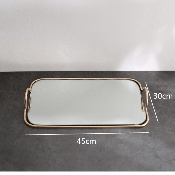 size view of tray