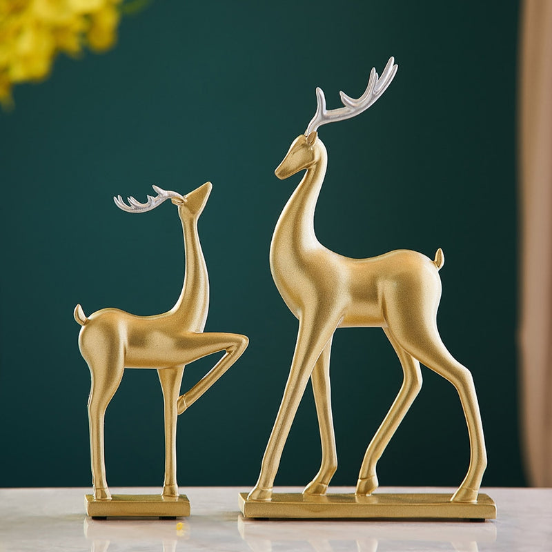 Golden Deer Statue