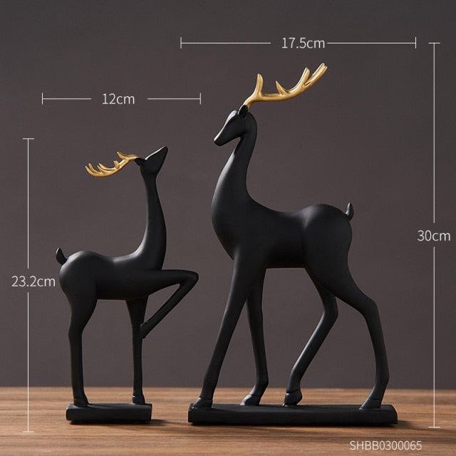 Golden Deer Statue