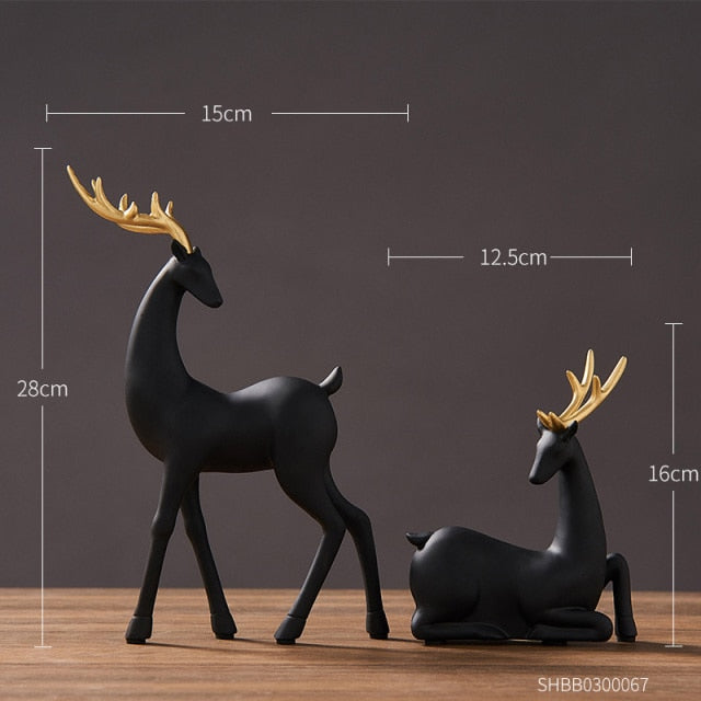 Golden Deer Statue