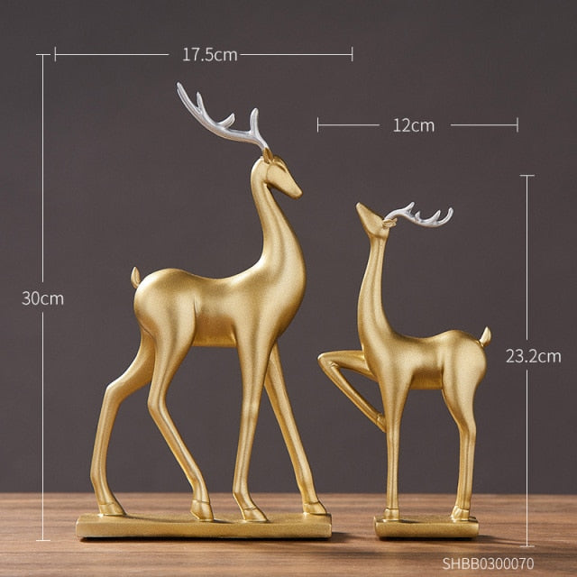 Golden Deer Statue