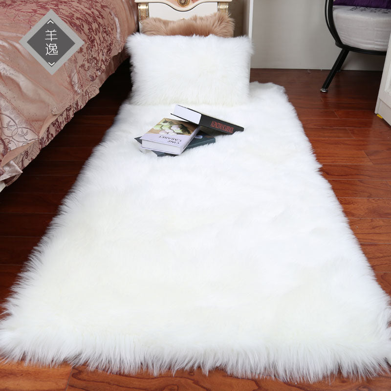 Faux fur carpet