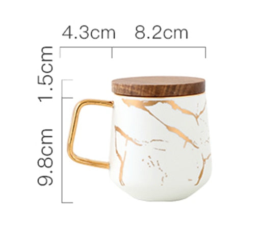 porcelain beer mug