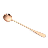 pink round spoon