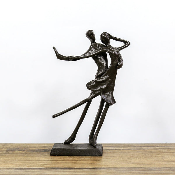 Tabletop Heavy Metal Dancer Sculpture