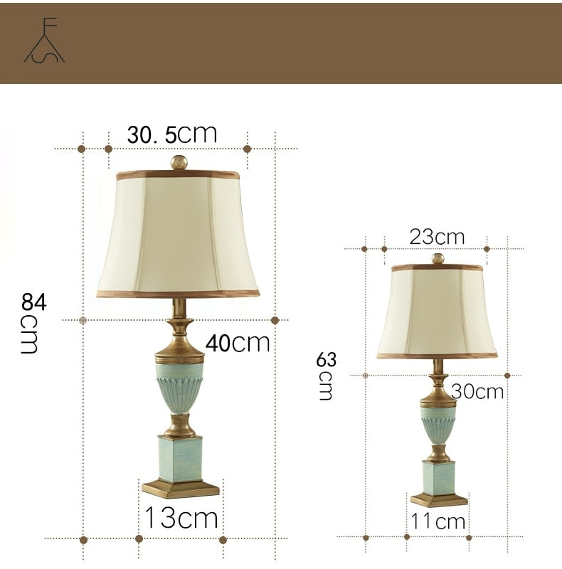 size of lamp