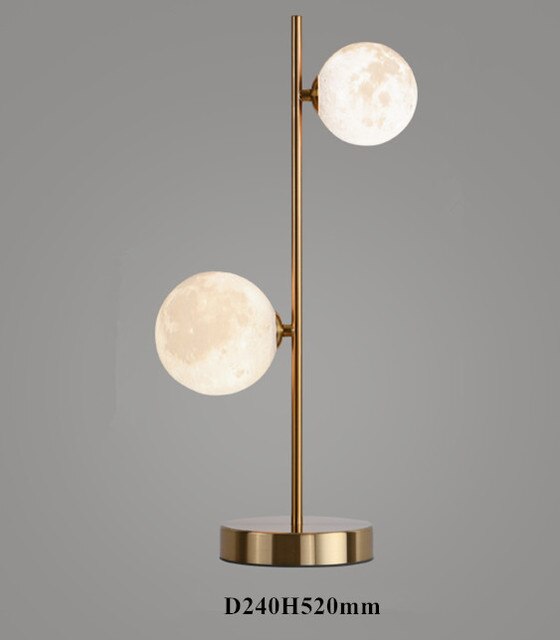 double moon lamp