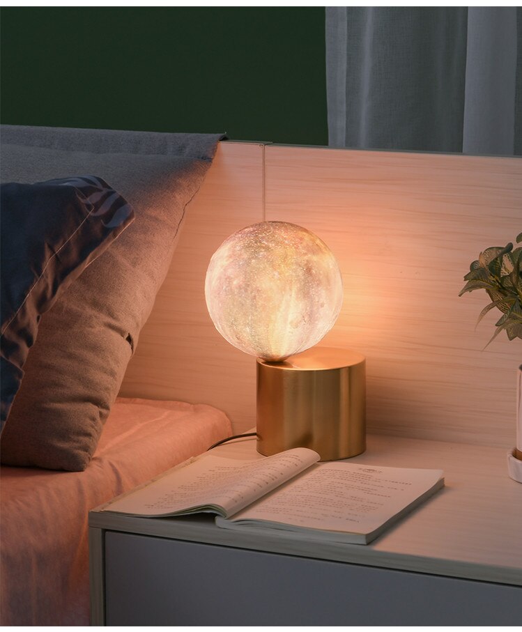 modren nature release lamp