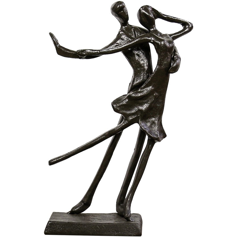 Tabletop Heavy Metal Dancer Sculpture