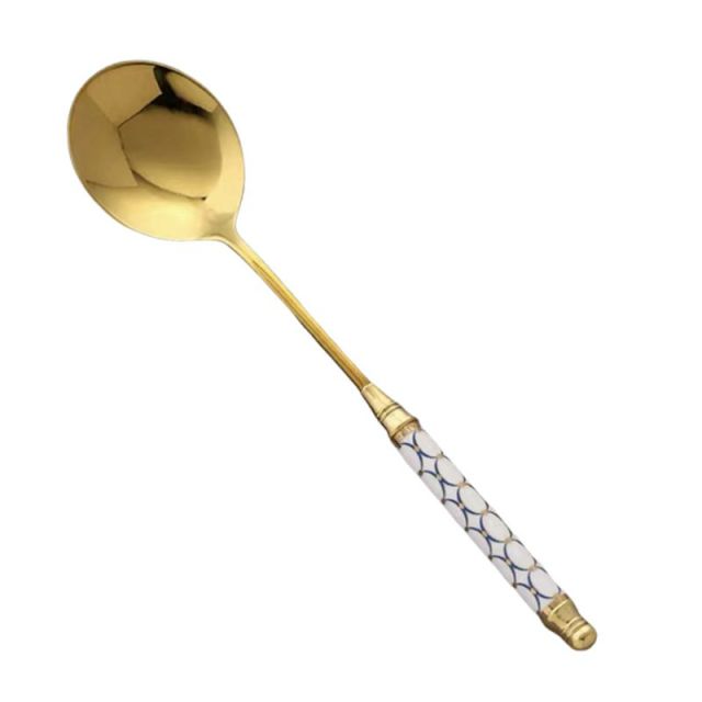 unique golden spoon
