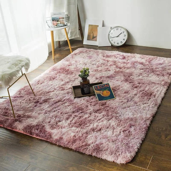 Fluffy area rugs