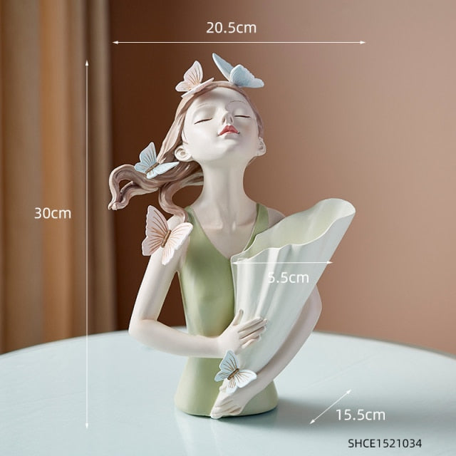 Girl Figurine Sculpture