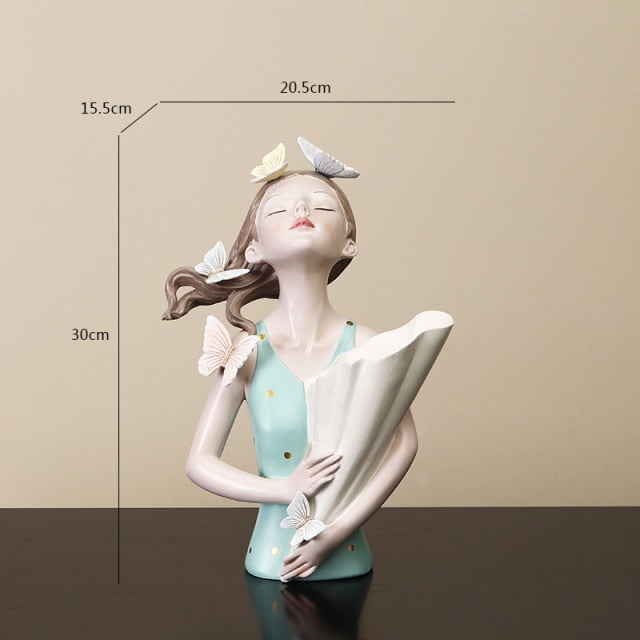 Girl Figurine Sculpture