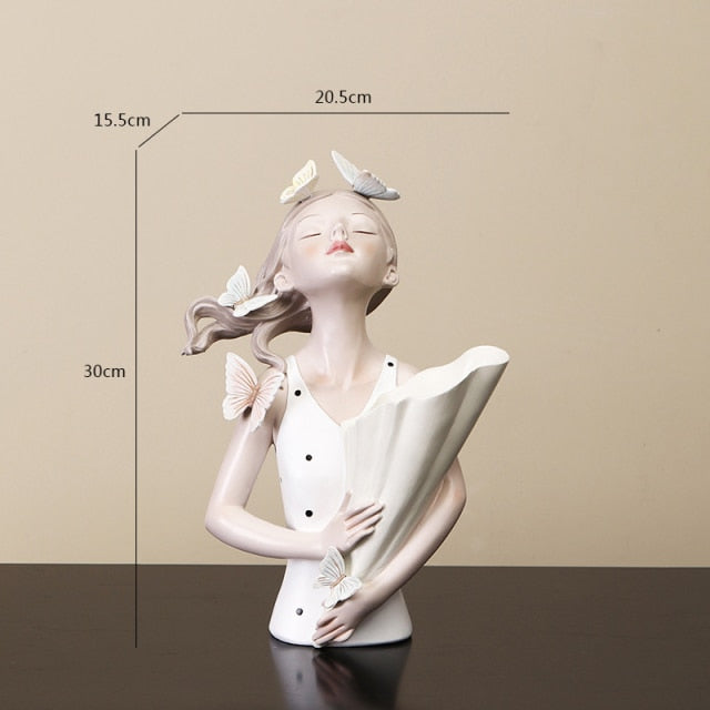 Girl Figurine Sculpture